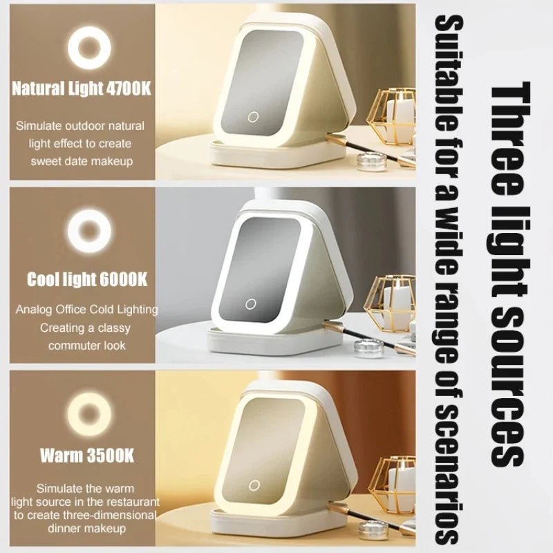 LED Lighted Travel Makeup Case 💄✨