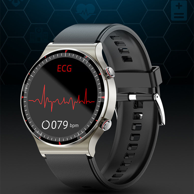 Smartwatch ECGPPG ECG Heart Rate Blood Pressure Blood Oxygen Heart Rate Body Temperature HRV Watch