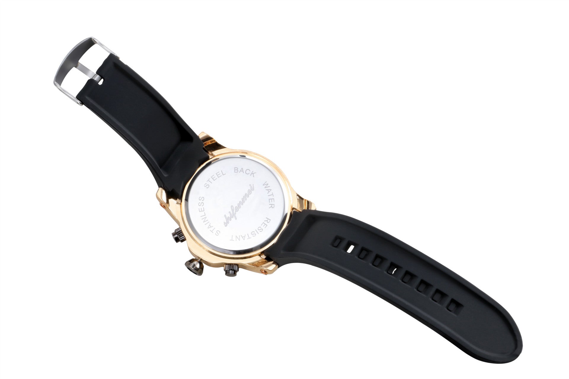 Large dial men's quartz watch