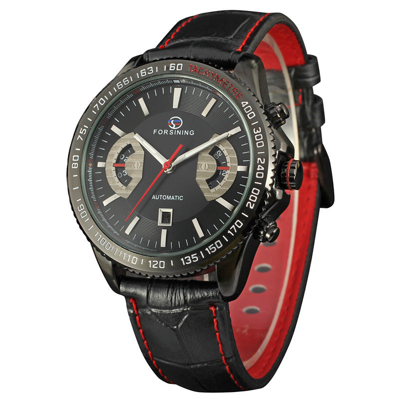 A  calendar week on behalf of selling men's flywheel automatic watch belt, men's